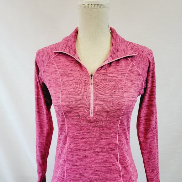 Kuhl 1/2 Zip Pink Pullover Sweater/Baselayer Small - Picture 2 of 6